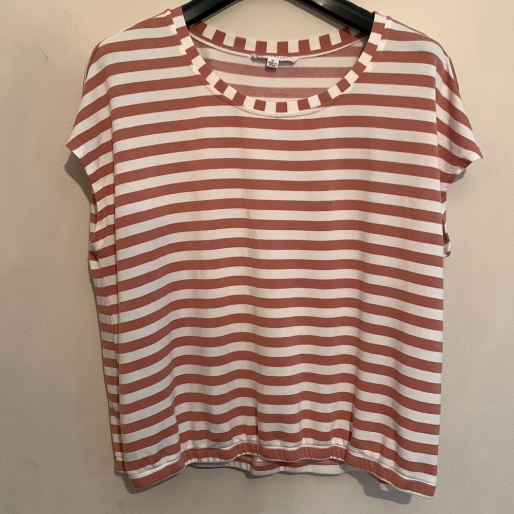Jane+Delancey Women’s XL Striped Cap Sleeve Top